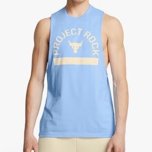 Under Armour Men's Project Rock Graphic Sleeveless Tank Top T Shirt 4XL 5XL New